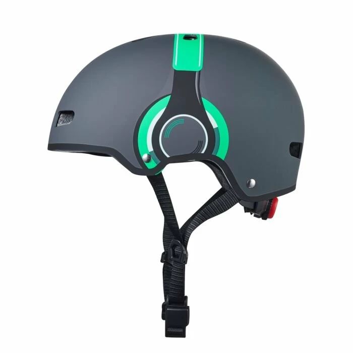 Dziecięcy kask rowerowy Micro Headphone Green M (54 - 58 cm)