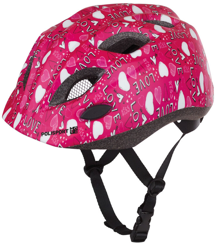 Dziecięcy kask rowerowy Polisport Junior Love LED S: 52-56 cm