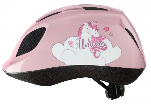 Dziecięcy kask rowerowy Polisport Junior Sweet Unicorn Rozmiar S: 52-56 cm