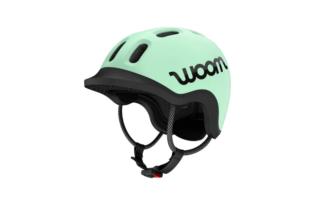 Dziecięcy kask rowerowy woom Ready Mint M (53-57)