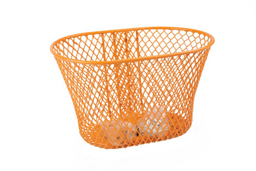 Dziecięcy koszyk rowerowy Basil Pomarańczowy