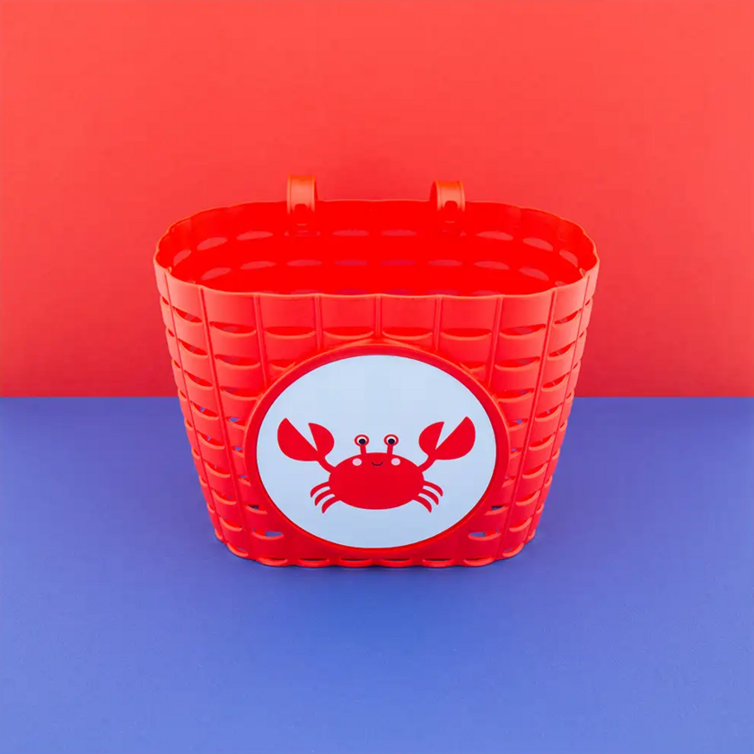 Dziecięcy koszyk rowerowy na kierownicę Widek Explorer Clappy Crab