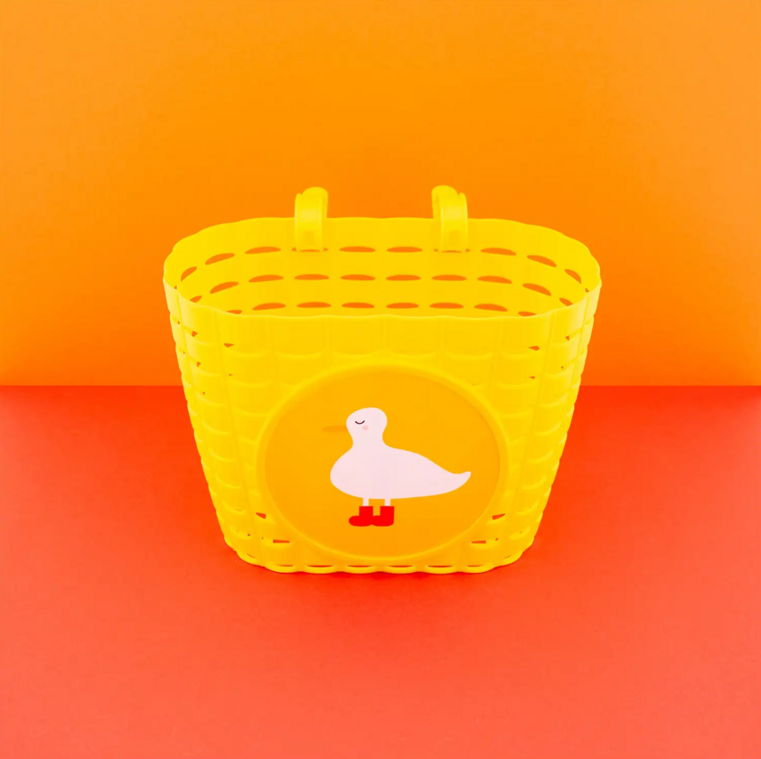 Dziecięcy koszyk rowerowy na kierownicę Widek Explorer Sleepy Duck