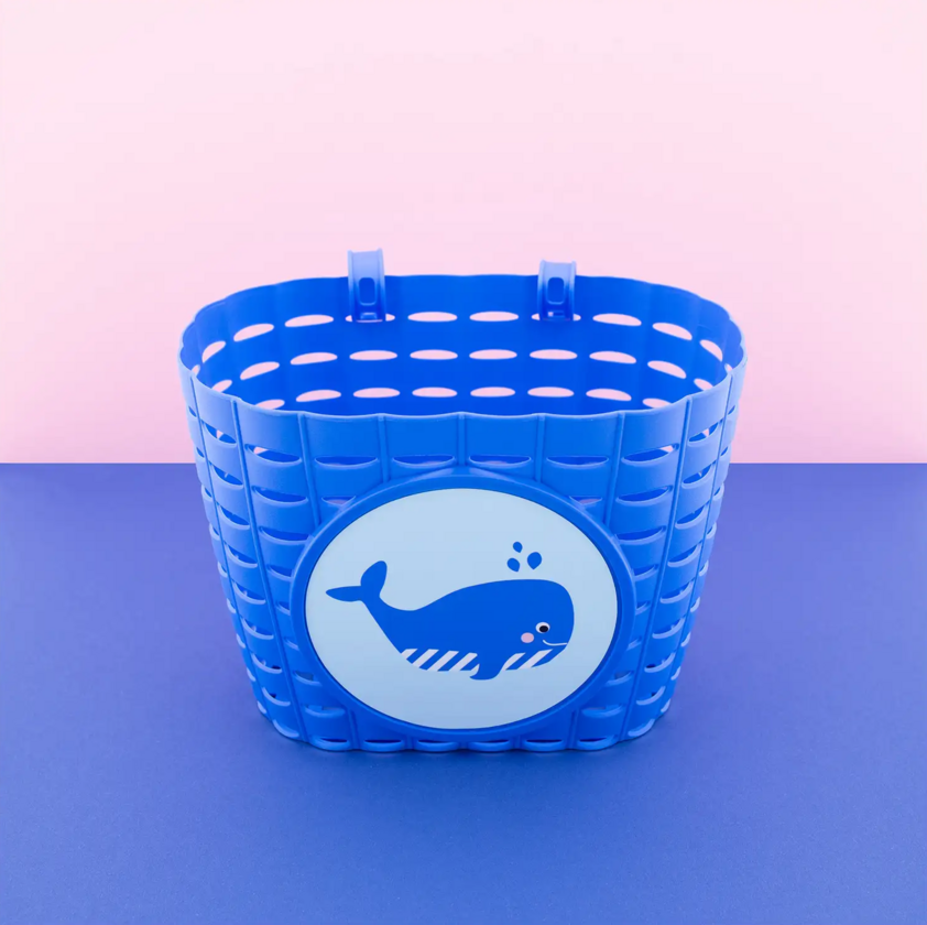 Dziecięcy koszyk rowerowy na kierownicę Widek Explorer Splashy Whale
