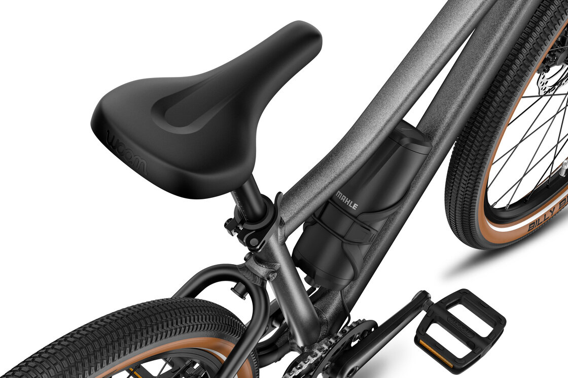 Dziecięcy rower elektryczny woom EXPLORE e 5 Graphite grey