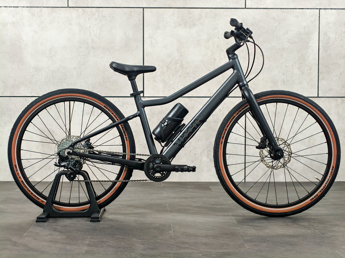 Dziecięcy rower elektryczny woom EXPLORE e 5 Graphite grey