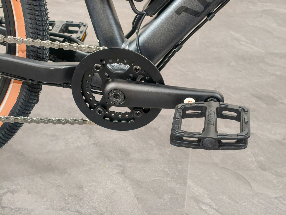 Dziecięcy rower elektryczny woom EXPLORE e 5 Graphite grey