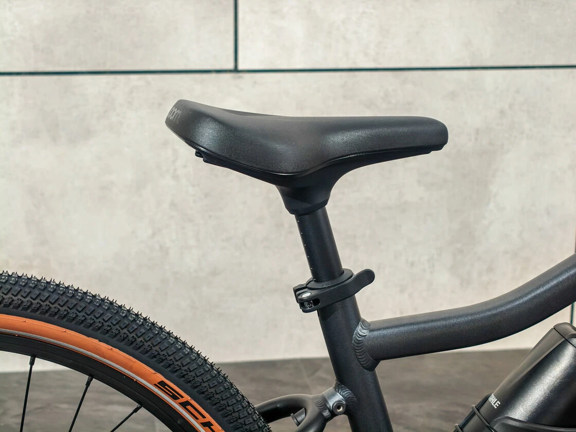 Dziecięcy rower elektryczny woom EXPLORE e 5 Graphite grey