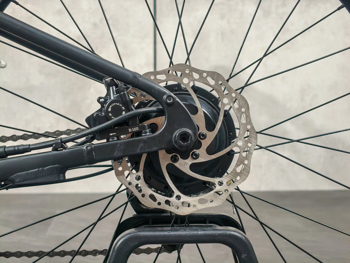 Dziecięcy rower elektryczny woom EXPLORE e 5 Graphite grey