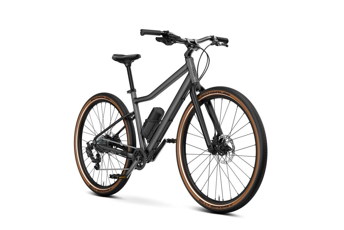 Dziecięcy rower elektryczny woom EXPLORE e 6 Graphite grey