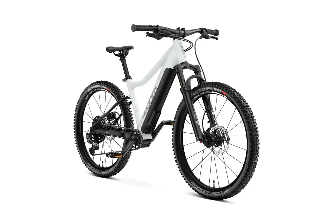 Dziecięcy rower elektryczny woom Up 5 Cirrus Cloud