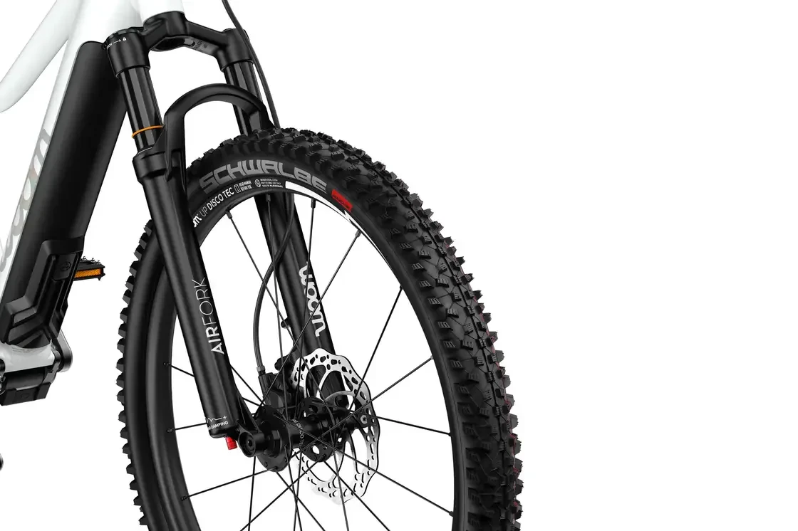 Dziecięcy rower elektryczny woom Up 5 Cirrus Cloud