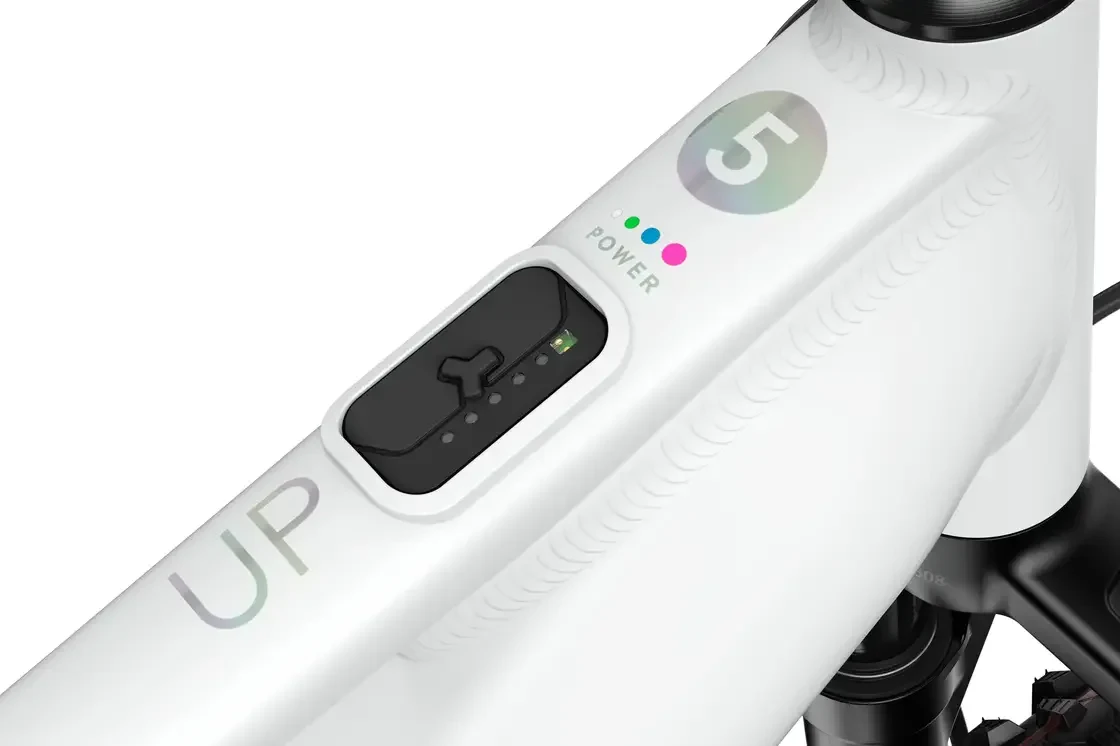 Dziecięcy rower elektryczny woom Up 5 Cirrus Cloud