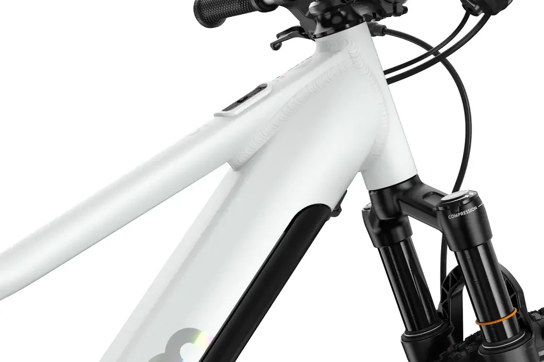 Dziecięcy rower elektryczny woom Up 5 Cirrus Cloud