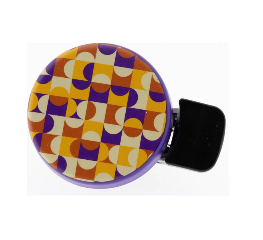 Dzwonek rowerowy Niet Verkeerd 70’s 44 mm  Abstract