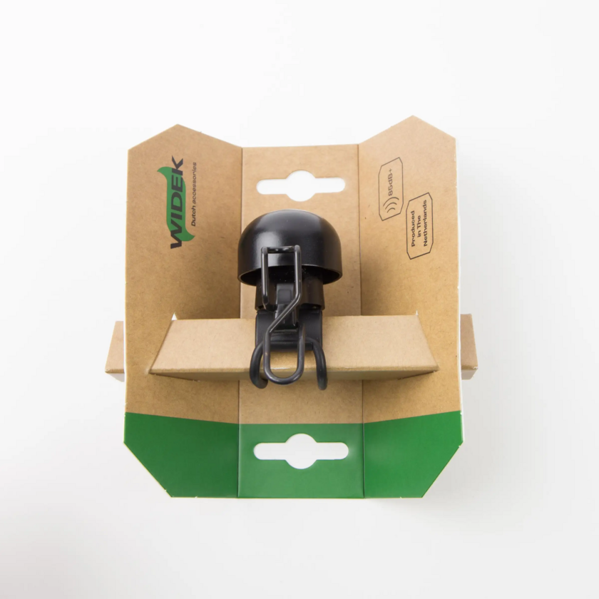 Dzwonek rowerowy Widek Paperclip Mini XXL nz Czarny