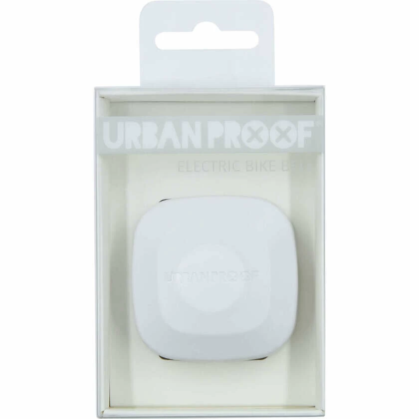 Elektroniczny dzwonek rowerowy Urban Proof White
