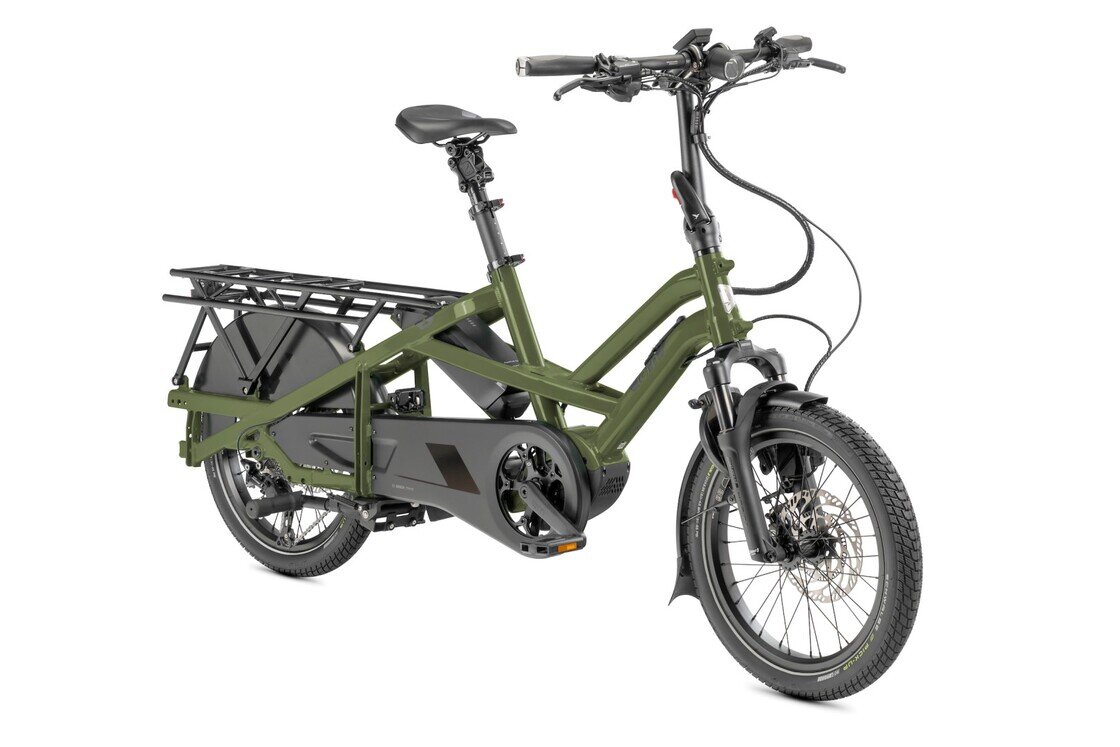 Elektryczny rower cargo TERN GSD S10  Zielony