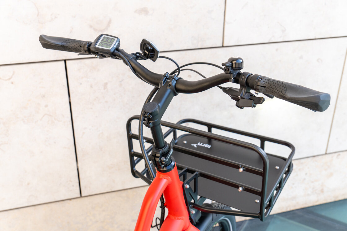 Elektryczny rower cargo TERN Quick Haul Long D9 Czerwony