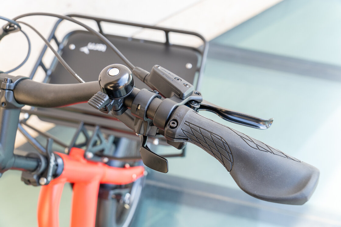 Elektryczny rower cargo TERN Quick Haul Long D9 Czerwony