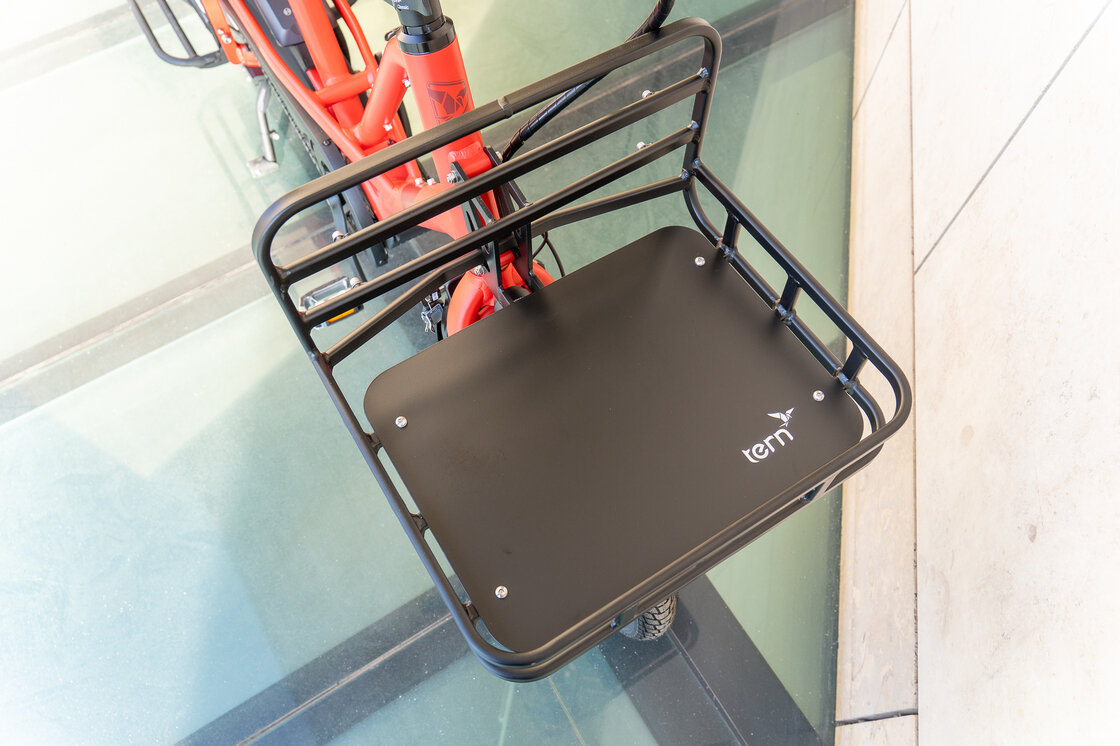 Elektryczny rower cargo TERN Quick Haul Long D9 Czerwony