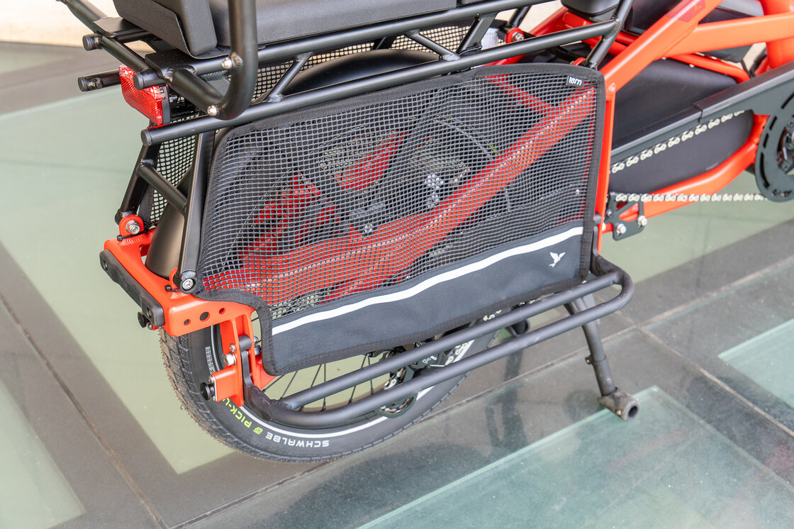 Elektryczny rower cargo TERN Quick Haul Long D9 Czerwony