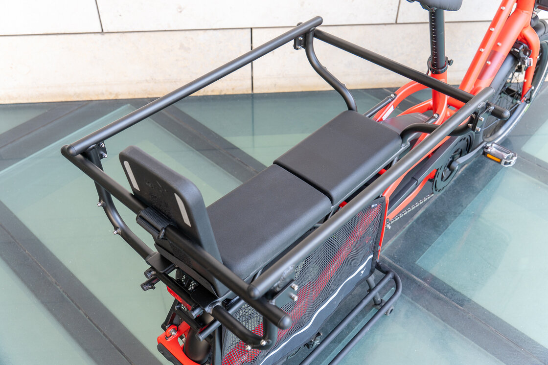 Elektryczny rower cargo TERN Quick Haul Long D9 Czerwony