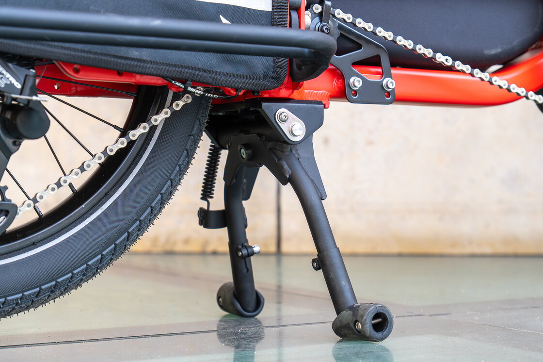 Elektryczny rower cargo TERN Quick Haul Long D9 Czerwony