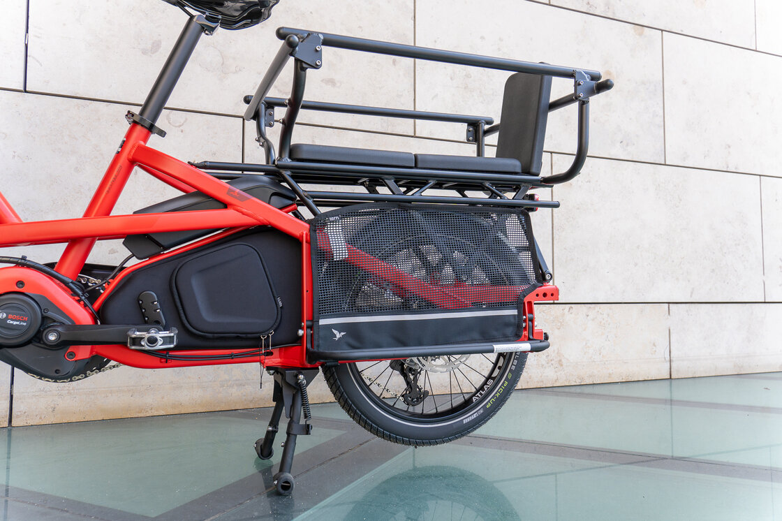 Elektryczny rower cargo TERN Quick Haul Long D9 Czerwony