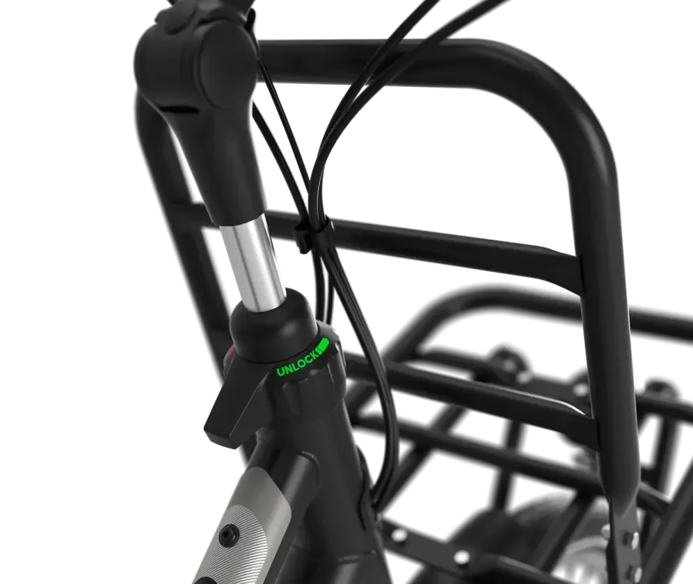 Elektryczny rower miejski Cargo Gazelle HeavyDuty C7 Bosch Smart  Unisex Black Mat