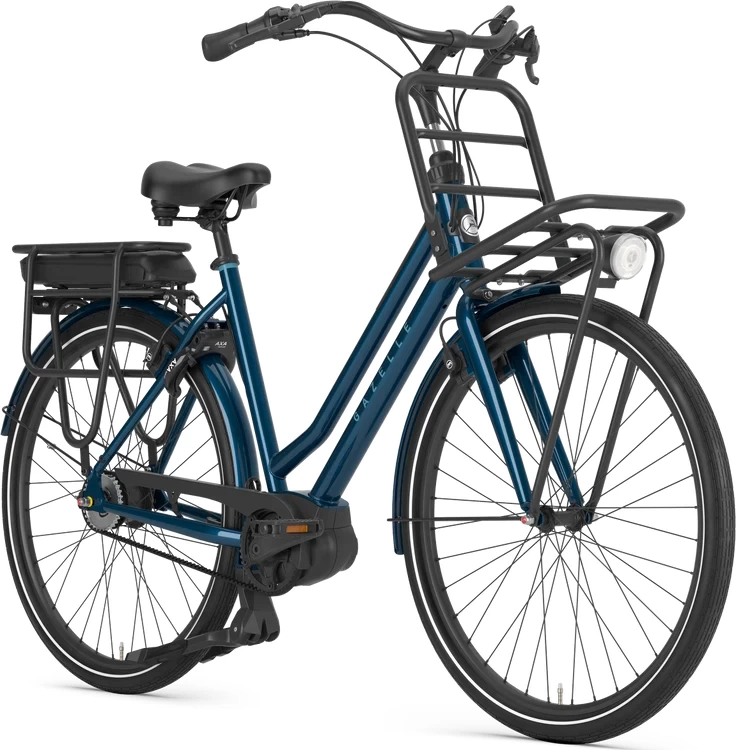 Elektryczny Rower miejski na pasku Gazelle HeavyDuty NL C5 Ink Blue 54