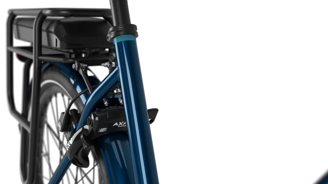 Elektryczny Rower miejski na pasku Gazelle HeavyDuty NL C5 Męski Ink Blue
