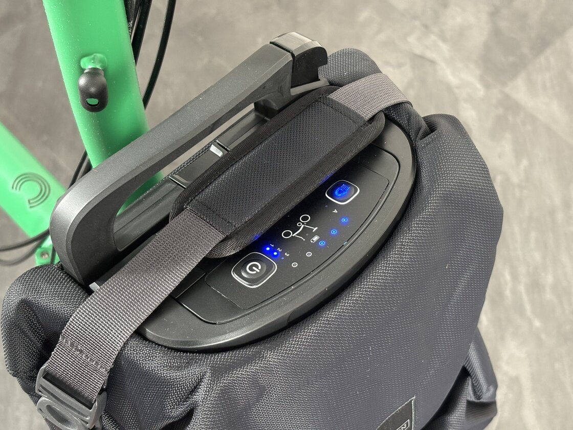 Elektryczny rower składany Brompton C-Line 4s Palm Green