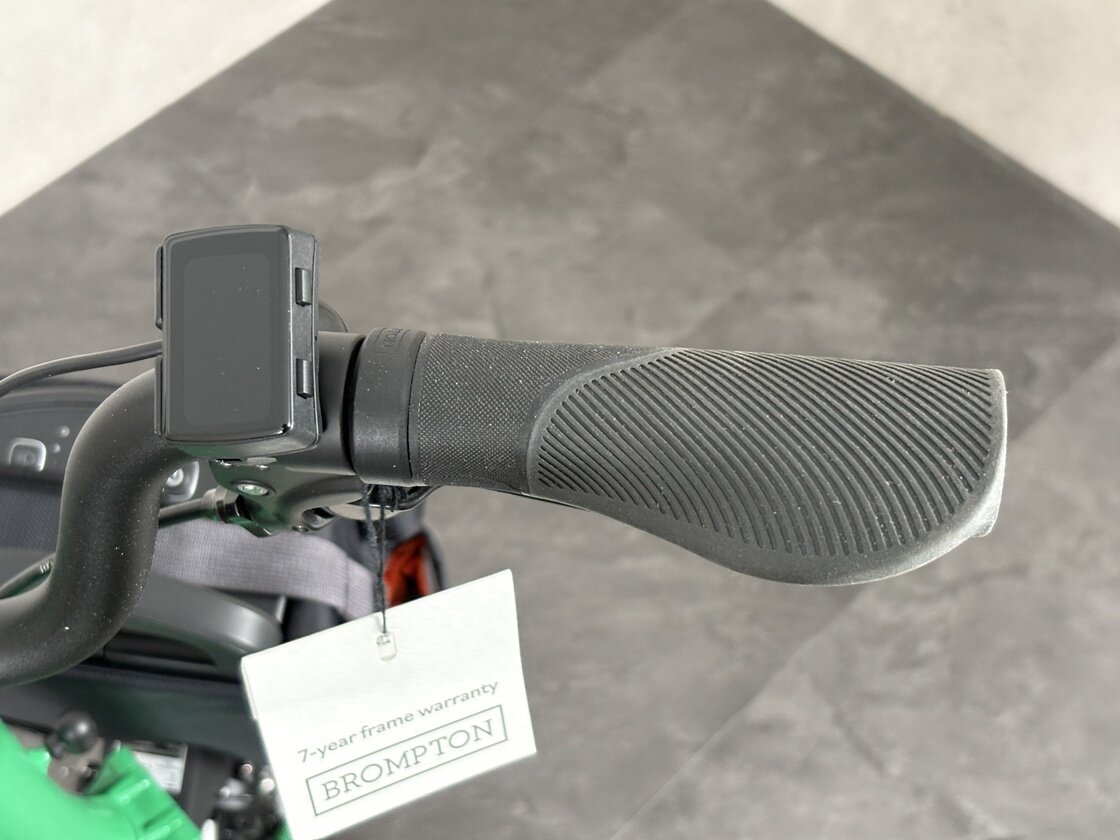 Elektryczny rower składany Brompton C-Line 4s Palm Green