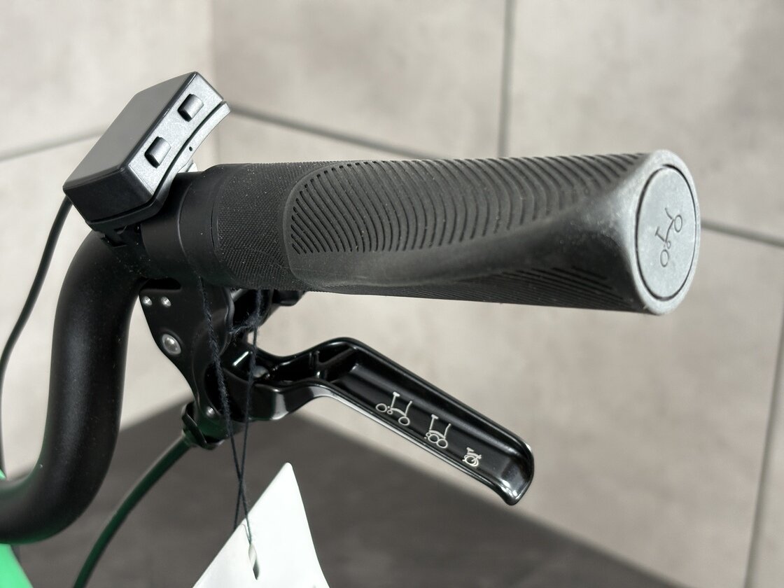 Elektryczny rower składany Brompton C-Line 4s Palm Green