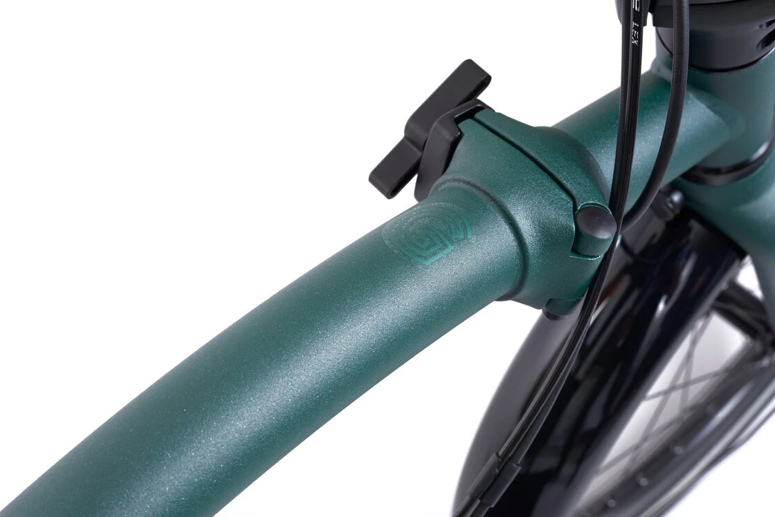 Elektryczny rower składany Brompton G-Line 8s Forest Green