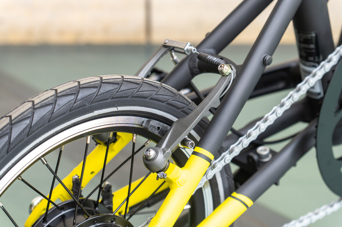 Elektryczny rower składany Dahon K-Feather Zółty