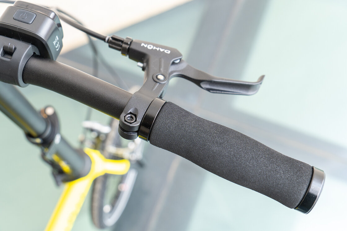 Elektryczny rower składany Dahon K-Feather Zółty