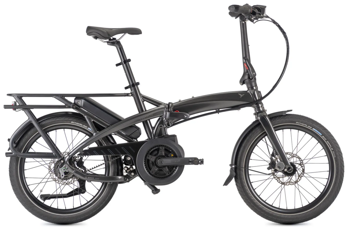 Elektryczny rower składany na pasku TERN Vektron P5i Bosch Cosmic Black
