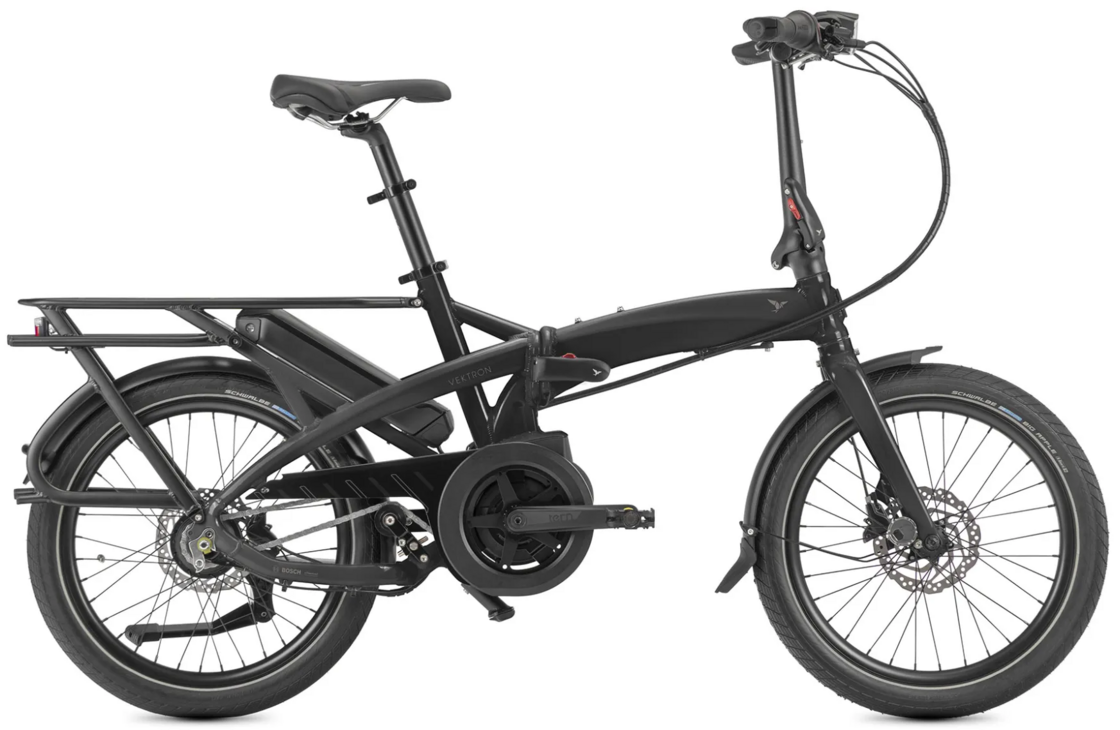 Elektryczny rower składany TERN Vektron P8i Bosch Cosmic Black