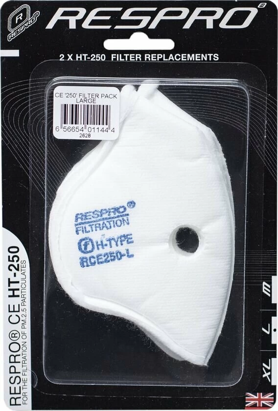 Fitr Respro W19 CE HT-250 FILTER PACK  XL