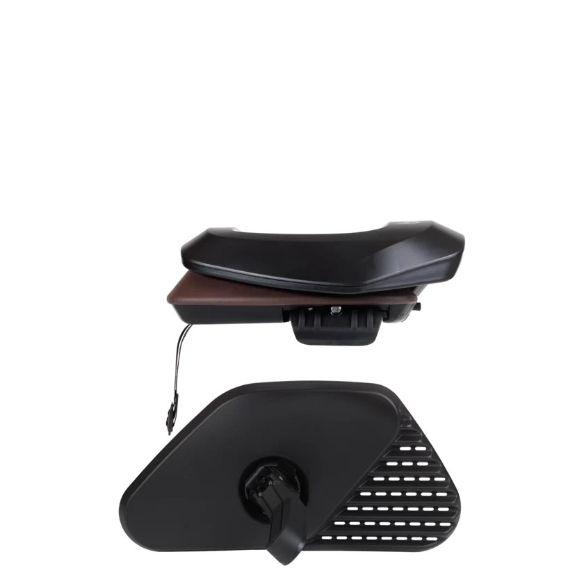 Fotelik rowerowy Bobike One Junior do 35 kg Brązowy