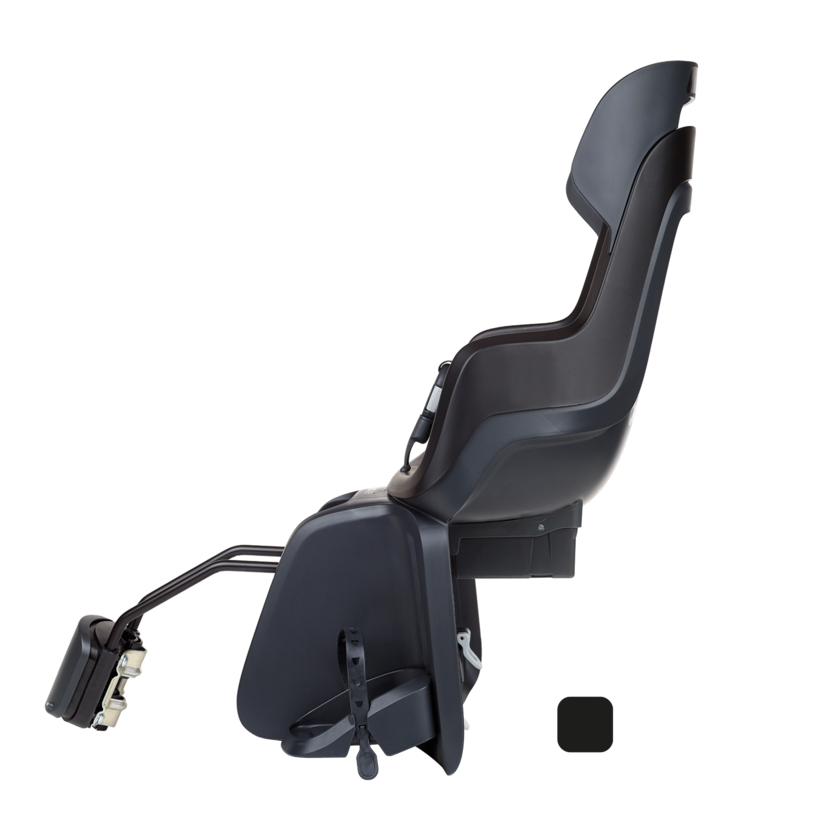 Fotelik rowerowy odchylany Bobike GO MAXI Reclinable - do ramy Urban Black
