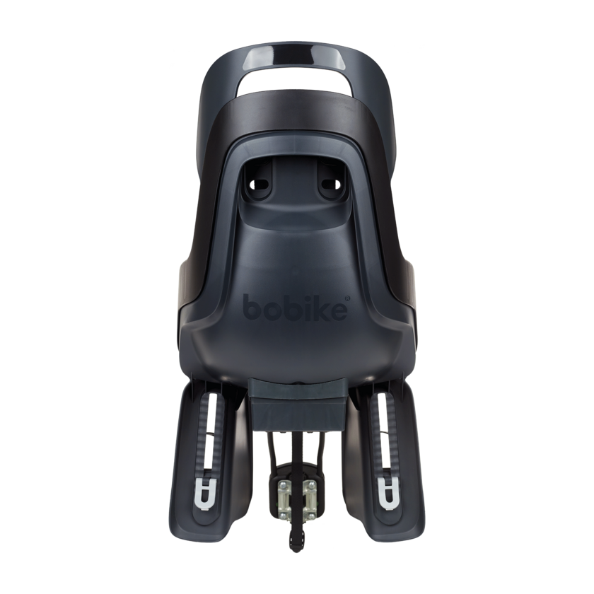 Fotelik rowerowy odchylany Bobike GO MAXI Reclinable - do ramy Urban Black