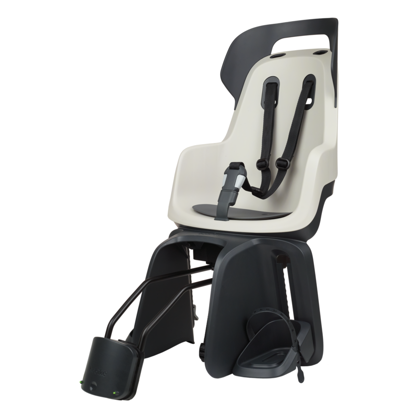 Fotelik rowerowy odchylany Bobike GO MAXI Reclinable - do ramy Vanilla Cup Cake