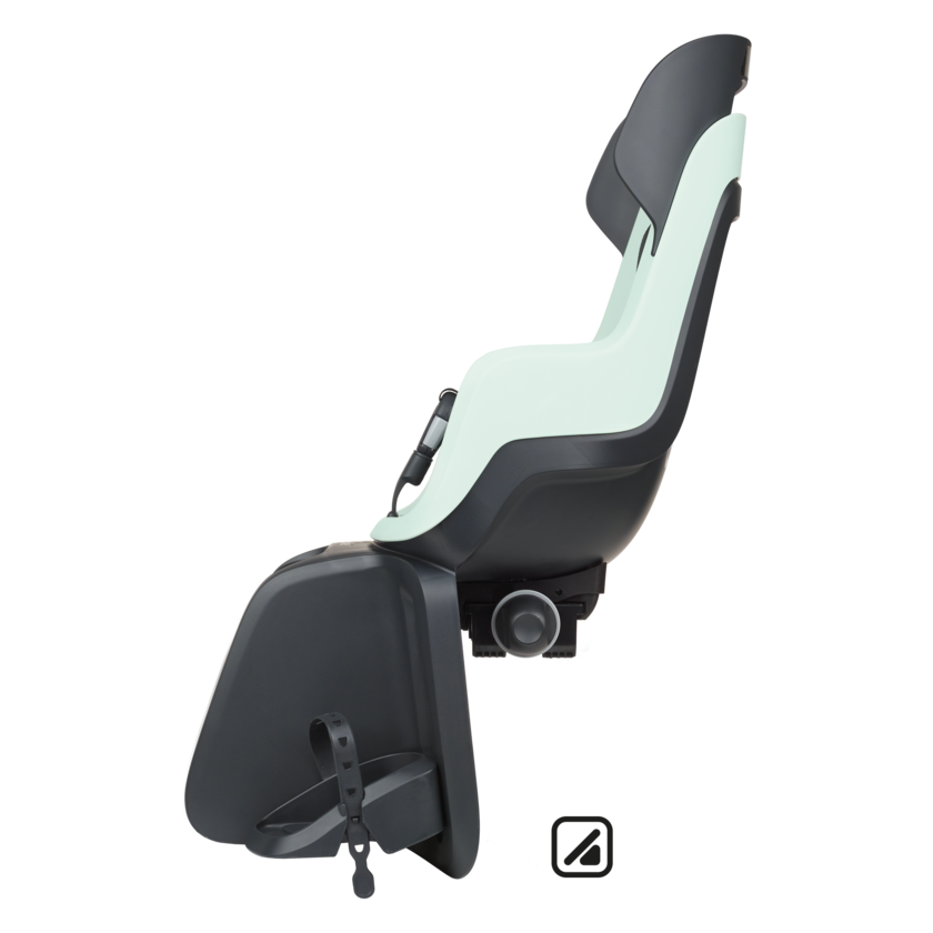 Fotelik rowerowy odchylany Bobike GO MAXI Reclinable Marshmallow Mint