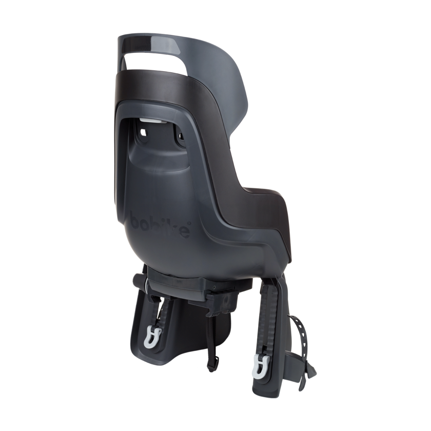 Fotelik rowerowy odchylany Bobike GO MAXI Reclinable Urban Black