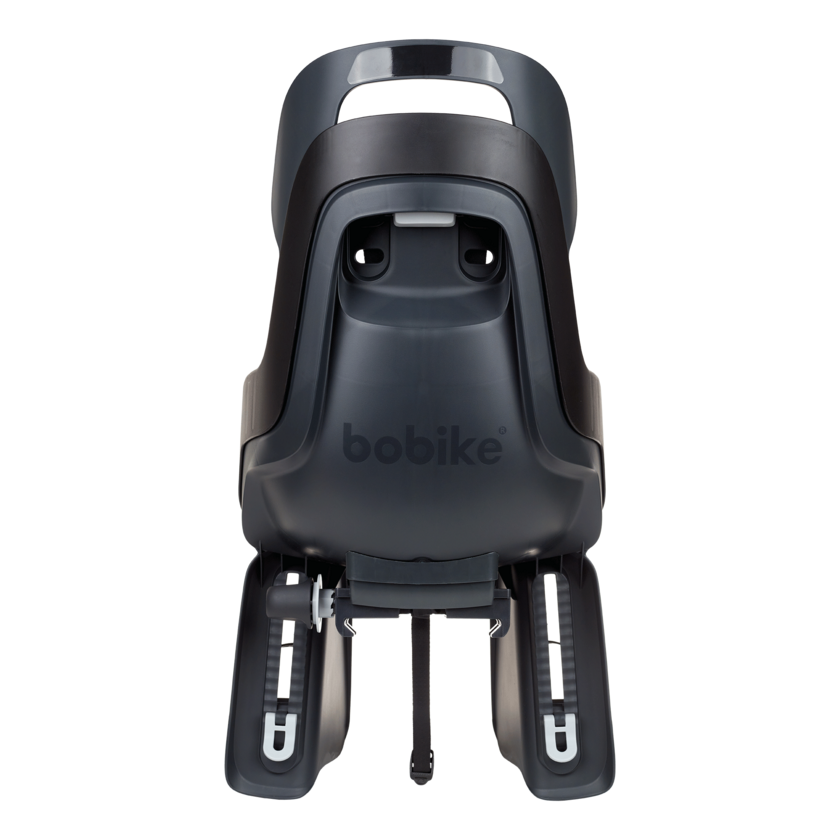 Fotelik rowerowy odchylany Bobike GO MAXI Reclinable Urban Black