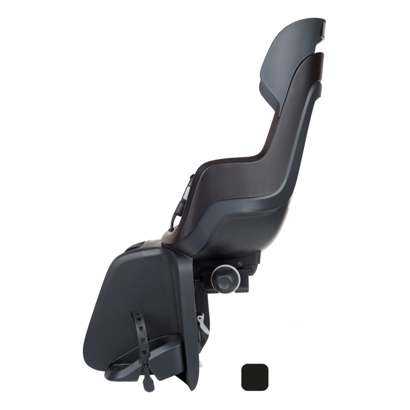 Fotelik rowerowy odchylany Bobike GO MAXI Reclinable Urban Black