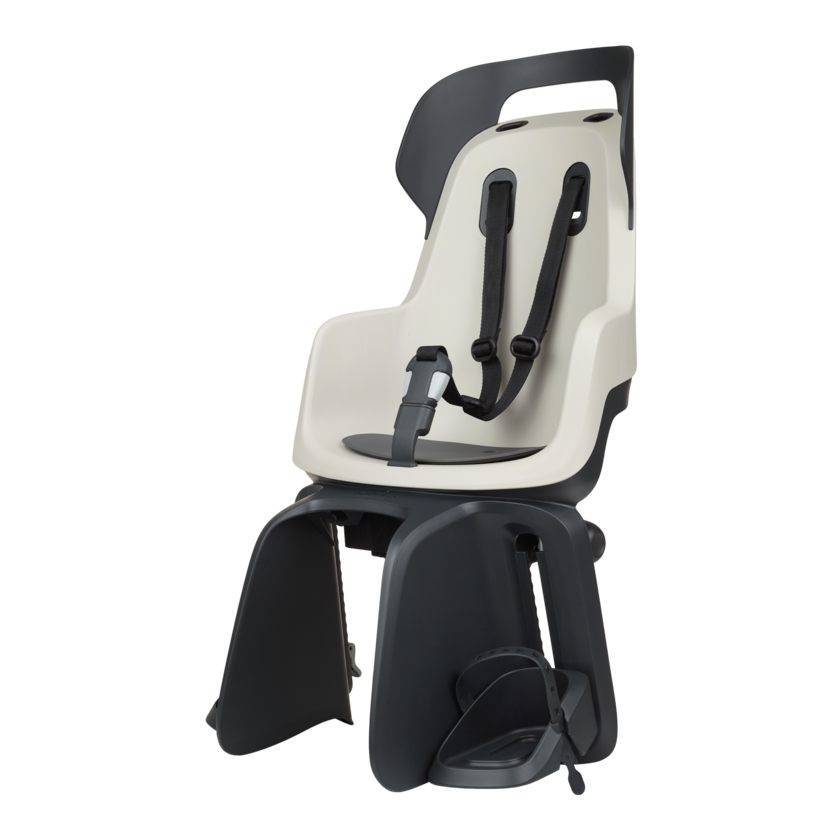 Fotelik rowerowy odchylany Bobike GO MAXI Reclinable Vanilla Cup Cake